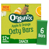 Organix Apple &amp;amp; Orange Soft Oaty Bars 12+ Months 6 x 23g (138g)