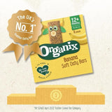 Organix Banana Organic Soft Oaty Bars Toddler Snack Multipack   6 x 23g