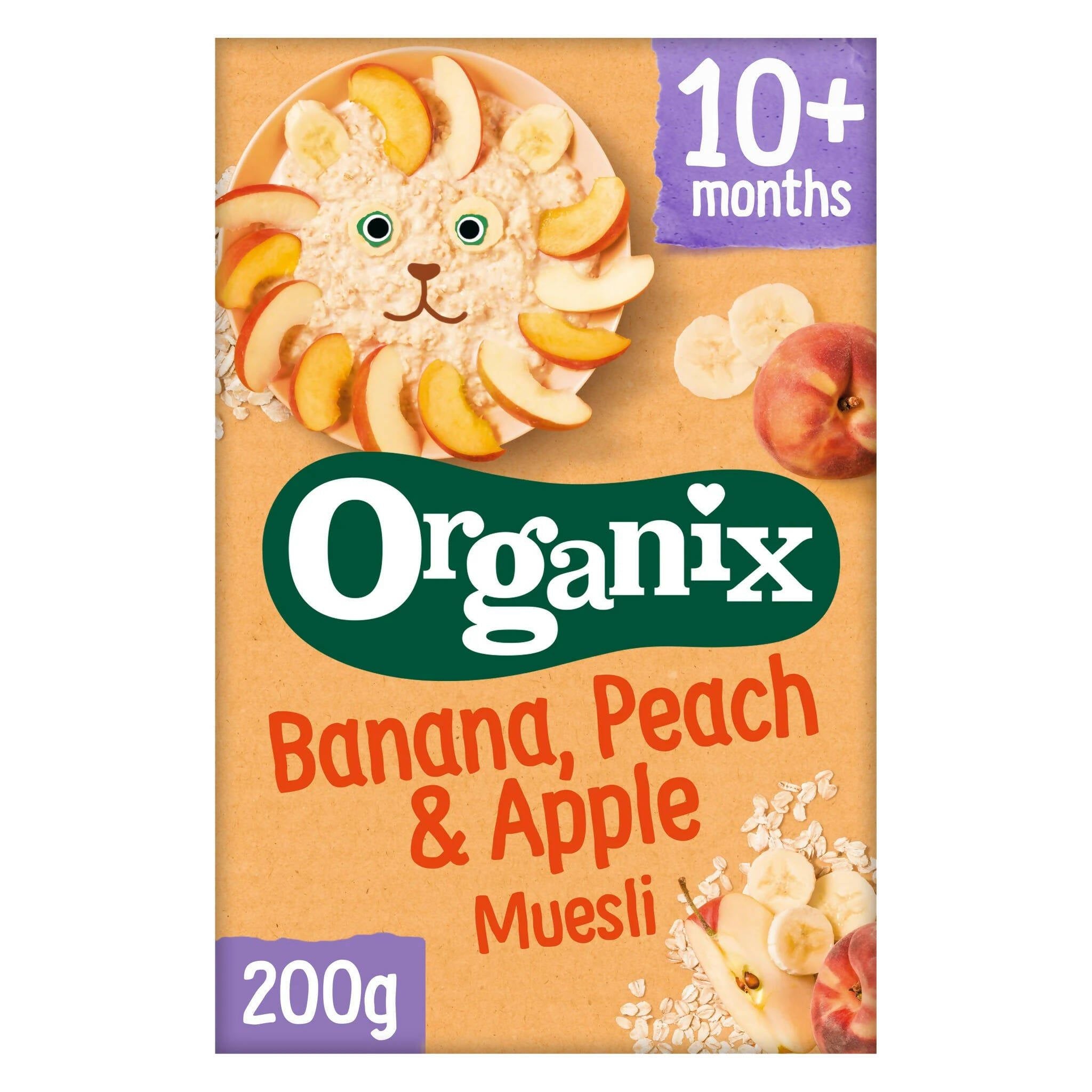 Organix Banana, Peach &amp;amp; Apple Baby Muesli