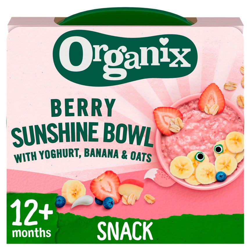 Organix Berry Sunshine Bowl with Yoghurt, Banana &amp;amp; Oats