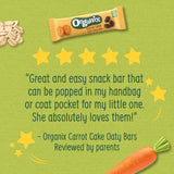 Organix Carrot Cake Organic Soft Oaty Bars Toddler Snack Multipack    6 x 23g