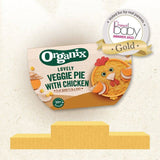 Organix Chicken &amp;amp; Vegetable Pie Baby Food 7 months   130g
