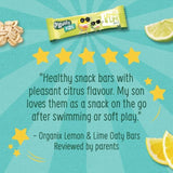 Organix KIDS Luscious Lemon &amp;amp; Lime Organic Oat Snack Bars Multipack   6 x 23g