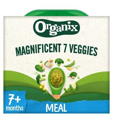 Organix Magnificent 7 Veggies 130g