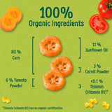 Organix Melty Tomato Organic Slices Baby Snack 7 months+   20g