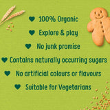 Organix Mini Organic Gingerbread Men 12 mths+   135g