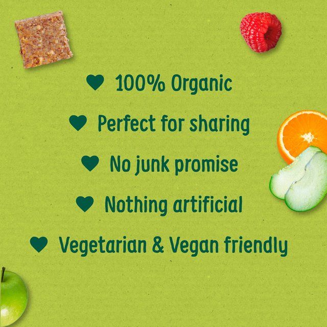 Organix Mini Organic Oaty Toddler Snack Bar Bites   110g