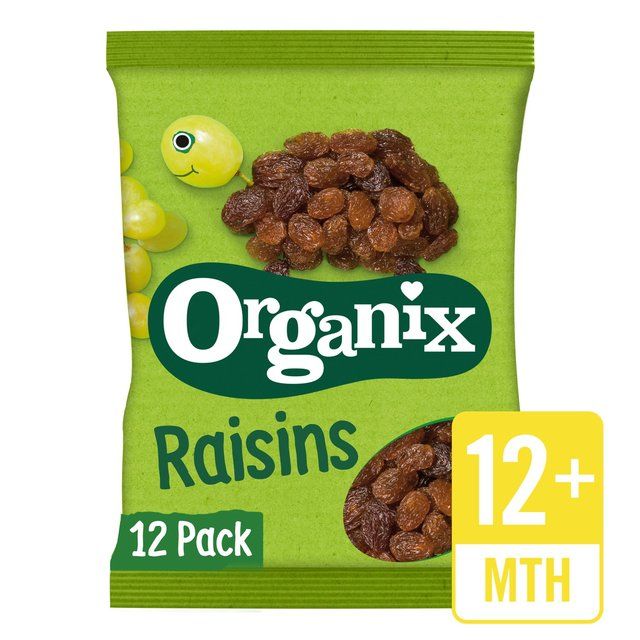 Organix Mini Organic Raisin Boxes Toddler &amp;amp; KidsMultipack   168g