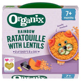 Organix Rainbow Ratatouille With Lentils Baby Food 7 months   130g