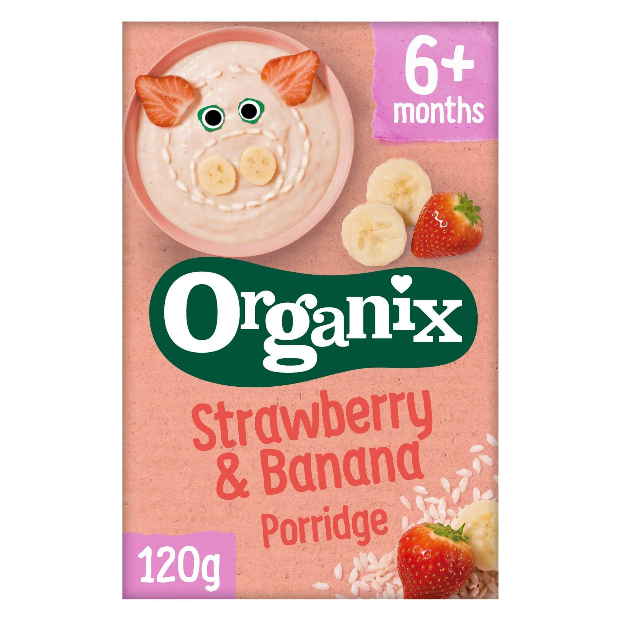 Organix Strawberry &amp;amp; Banana Porridge