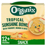 Organix Tropical Sunshine Bowl with Yoghurt, Mango &amp;amp; Oats 12 Months+ 120g
