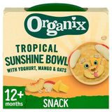 Organix Tropical Sunshine Bowl With Yoghurt Mango &amp;amp; Oats Toddler Food   120g