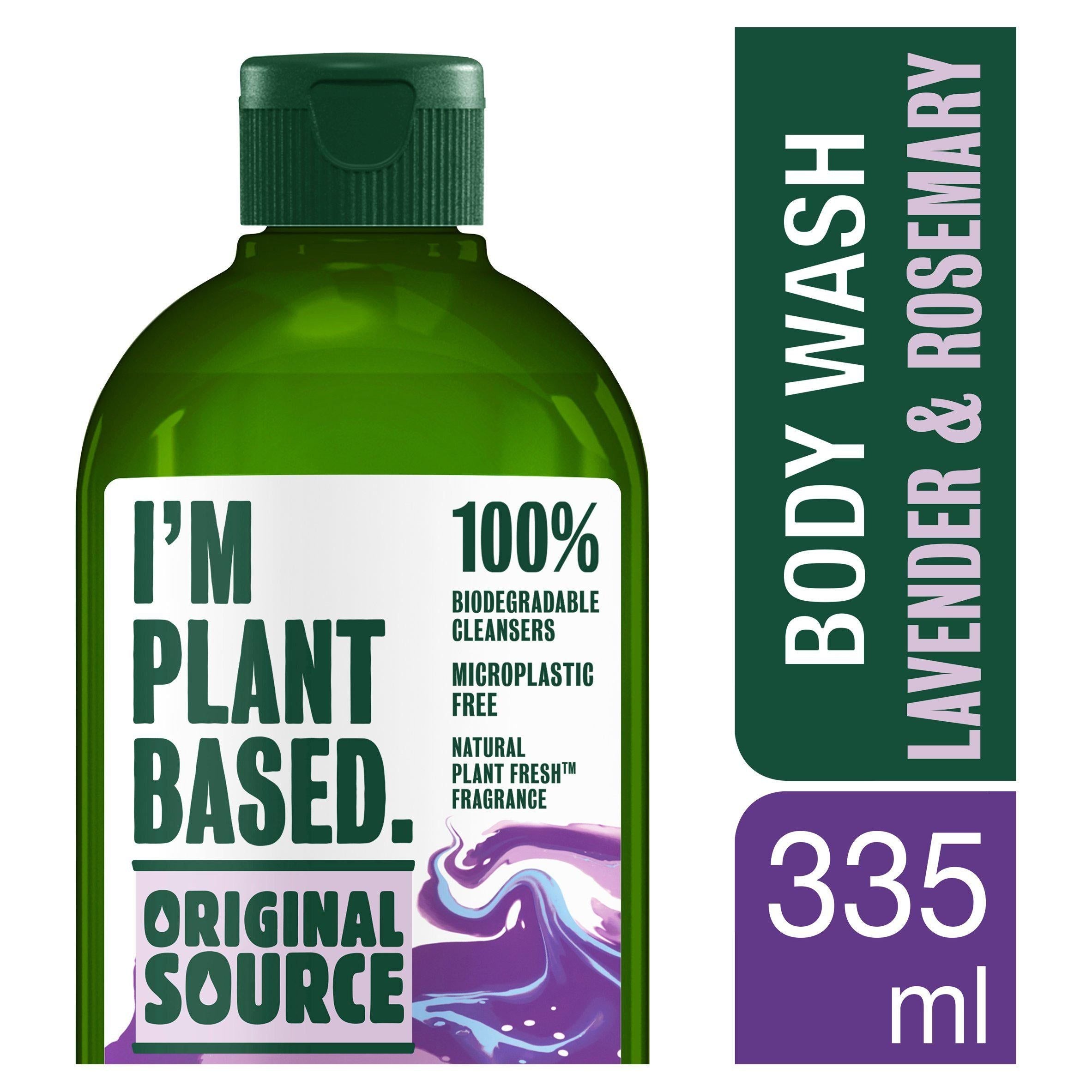 Original Source I'm Plant Based Lavender &amp;amp; Rosemary Body Wash 335ml