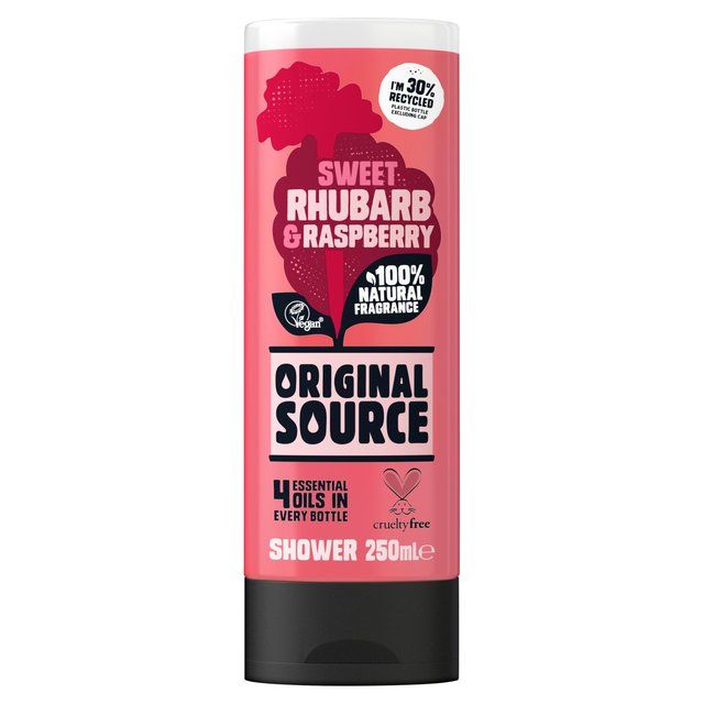 Original Source Rhubarb &amp;amp; Raspberry Shower Gel   250ml
