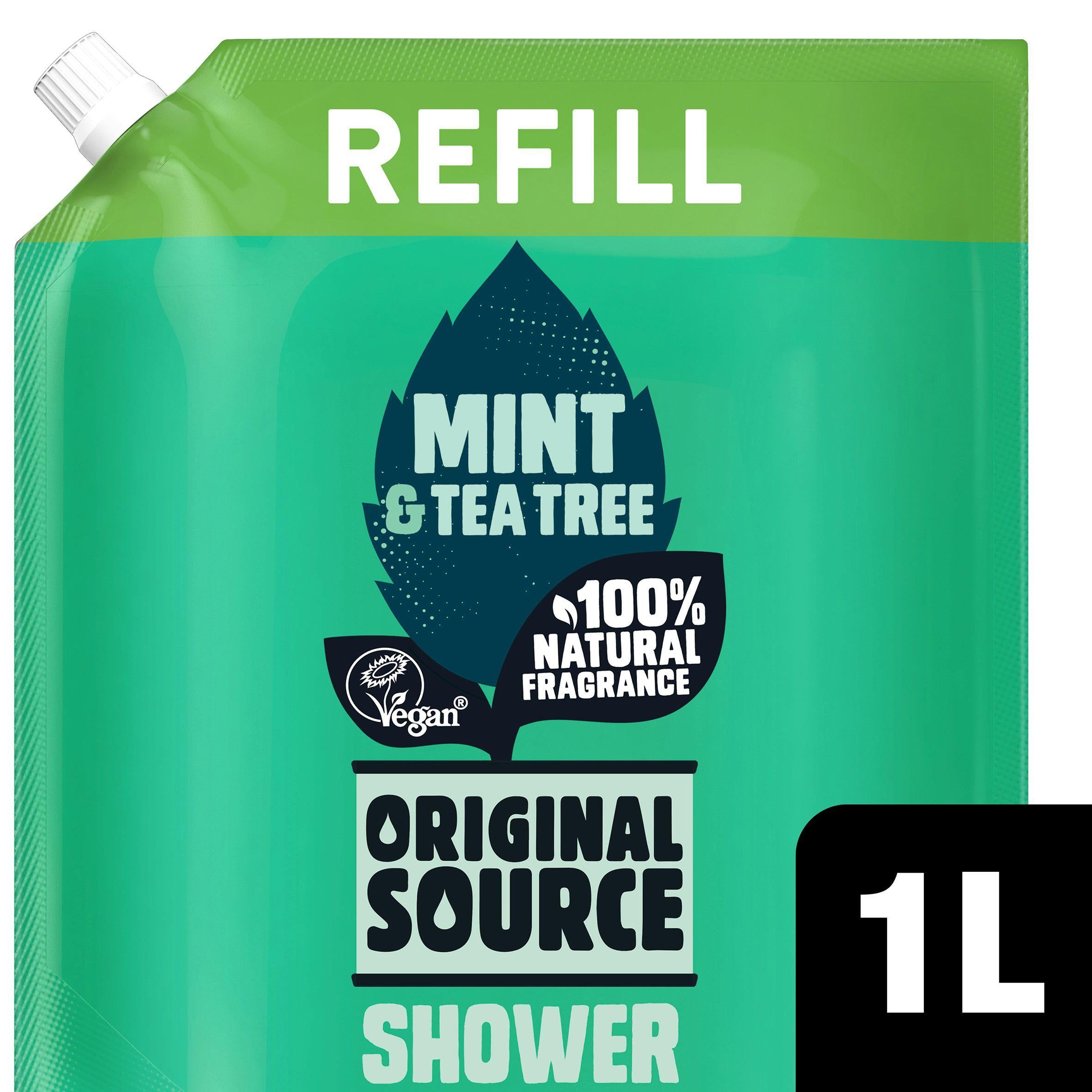 Original Source Tingly Mint &amp;amp; Tea Tree Shower Refill 1L