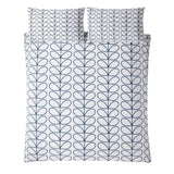 Orla Kiely Linear Stem Whale Super King Duvet Cover