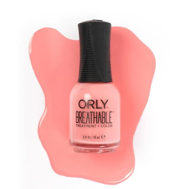 Orly 4 in 1 Breathable Treatment &amp;amp; Colour Nail Polish - Happy &amp;amp; Healthy   18ml