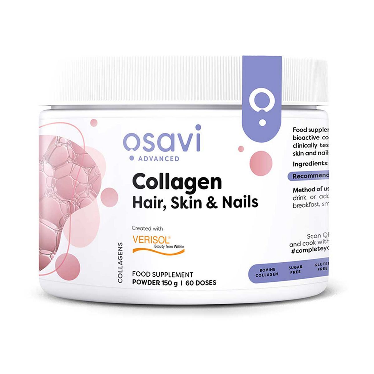 Osavi Collagen Peptides - Hair, Skin &amp;amp; Nails - 150g