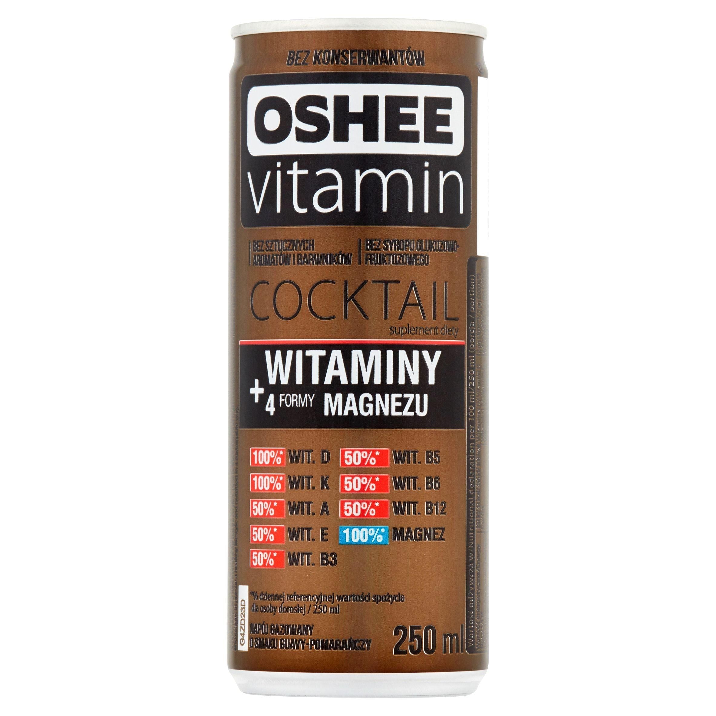 Oshee Vitamin Cocktail 250ml