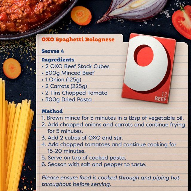 Oxo 24 Beef Stock Cubes   142g