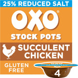 Oxo Reduced Salt Chicken with Bay and Parsley Stock Pots x4 80g