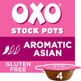 Oxo Stock Pots Aromatic Asian Stock with Lemongrass, Ginger &amp;amp; Chilli 4 x 20g (80g)