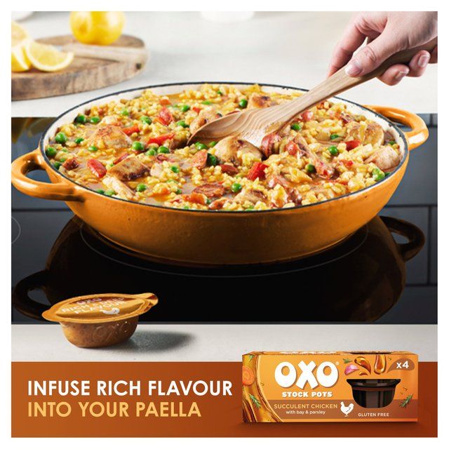 Oxo Stock Pots Chicken   4 x 20g