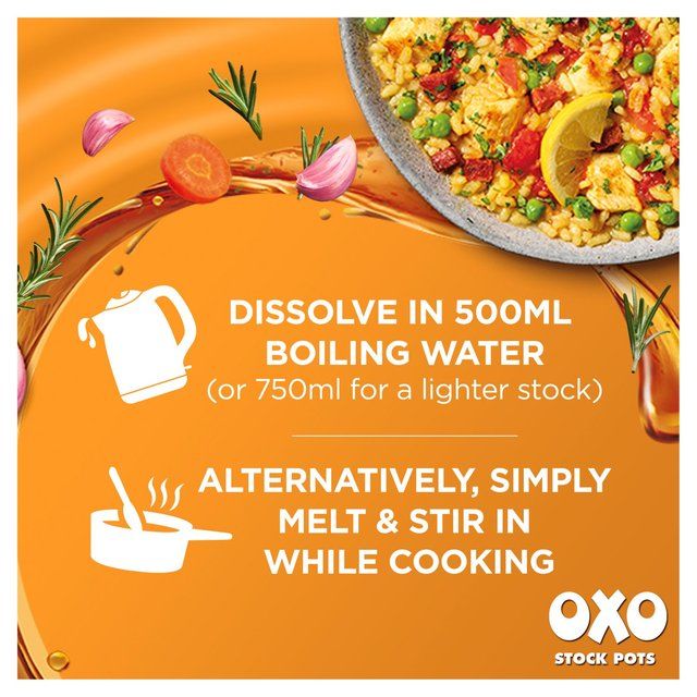 Oxo Stock Pots Chicken   4 x 20g