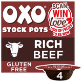 Oxo Stock Pots Rich Beef with Rosemary &amp;amp; Onion   4 x 20g