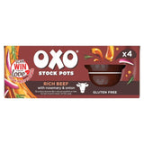 Oxo Stock Pots Rich Beef with Rosemary &amp;amp; Onion   4 x 20g