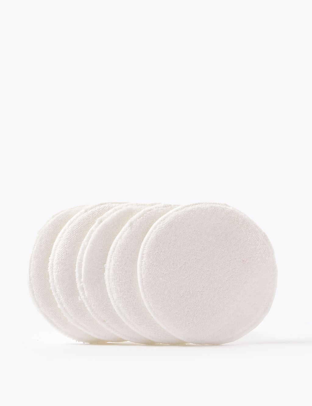 Pack of 5 Reusable Organic Cotton Pads &amp;amp; Bag