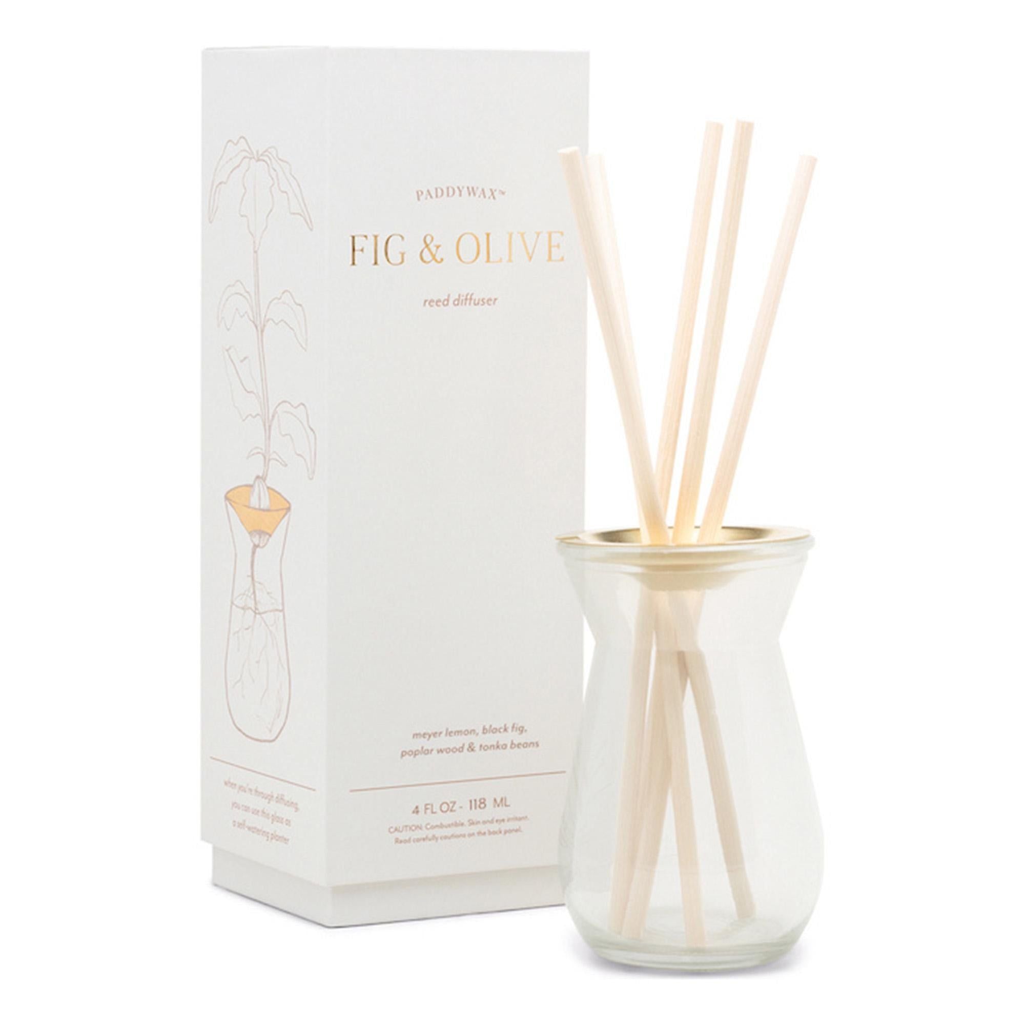 Paddywax 118ml Floral Bulb Diffuser - Fig &amp;amp; Olive