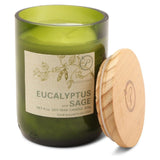 Paddywax Eco Green 226g Glass Soy Wax Candle - Eucalyptus &amp;amp; Sage