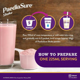 PaediaSure Multivitamins Shake Strawberry   850g