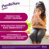 PaediaSure Shake Strawberry Nutritional Supplement Powder 1-10 Yrs    400g