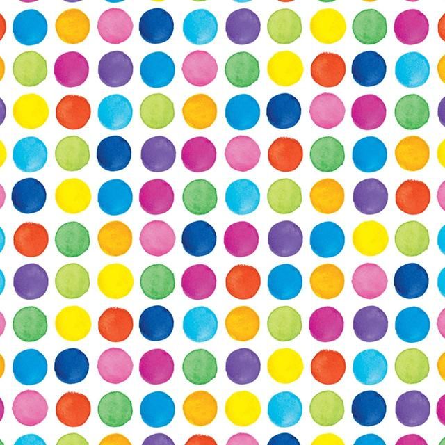 Painted Dots Gift Wrap Sheets   2 per pack