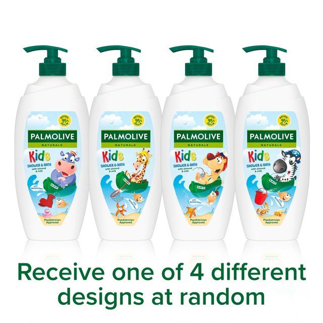 Palmolive Naturals Kids Shower &amp;amp; Bubble Bath Pump   750ml