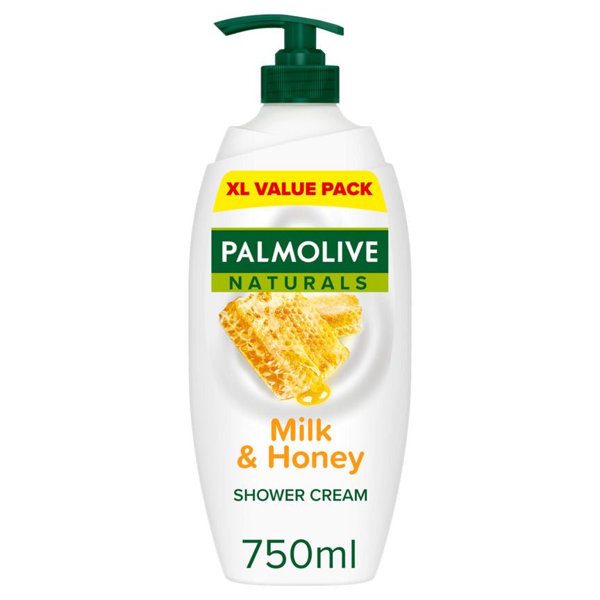 Palmolive Naturals Milk &amp;amp; Honey Shower Gel Pump