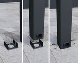 Palram Canopia Stockholm 11ft 2&amp;quot; x 12ft 2&amp;quot; (3.4 x 3.7m) Aluminium Patio Cover