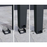 Palram Canopia Stockholm 11ft 2&amp;quot; x 19ft 3&amp;quot; (3.4 x 5.9m) Aluminium Patio Cover