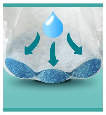 Pampers Baby-Dry Nappy Pants Size 3, 44 Nappies, 6kg-11kg, Essential Pack