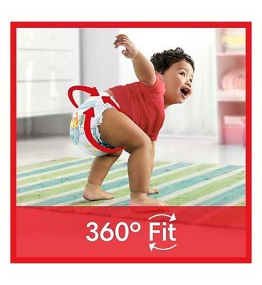 Pampers Baby-Dry Nappy Pants Size 5, 33 Nappies, 12kg-17kg, Essential Pack