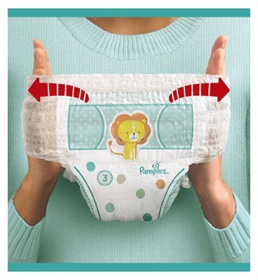 Pampers Baby-Dry Nappy Pants Size 5, 33 Nappies, 12kg-17kg, Essential Pack