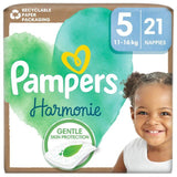 Pampers Harmonie Nappies Size 5 Essential Pack   21 per pack