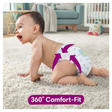 Pampers Premium Protection Nappy Pants Size 5 (12-17kg) Essential Pack   27 per pack