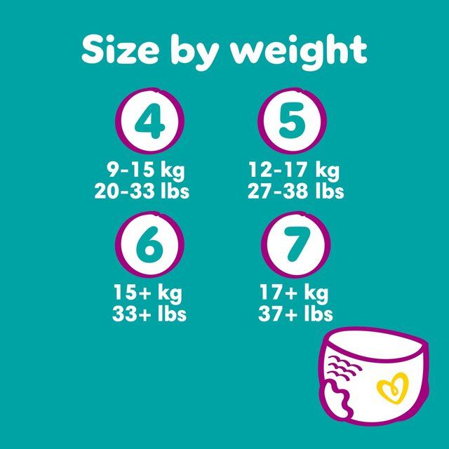 Pampers Premium Protection Nappy Pants Size 7 Essential Pack   21 per pack