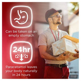 Panadol Extra Advance 500mg Paracetamol Caffeine Pain Relief Tablets   16 per pack