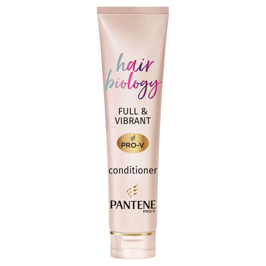 Pantene Hair Biology Full &amp;amp; Vibrant Volume Hair Conditioner For Fine, Coloured Hair