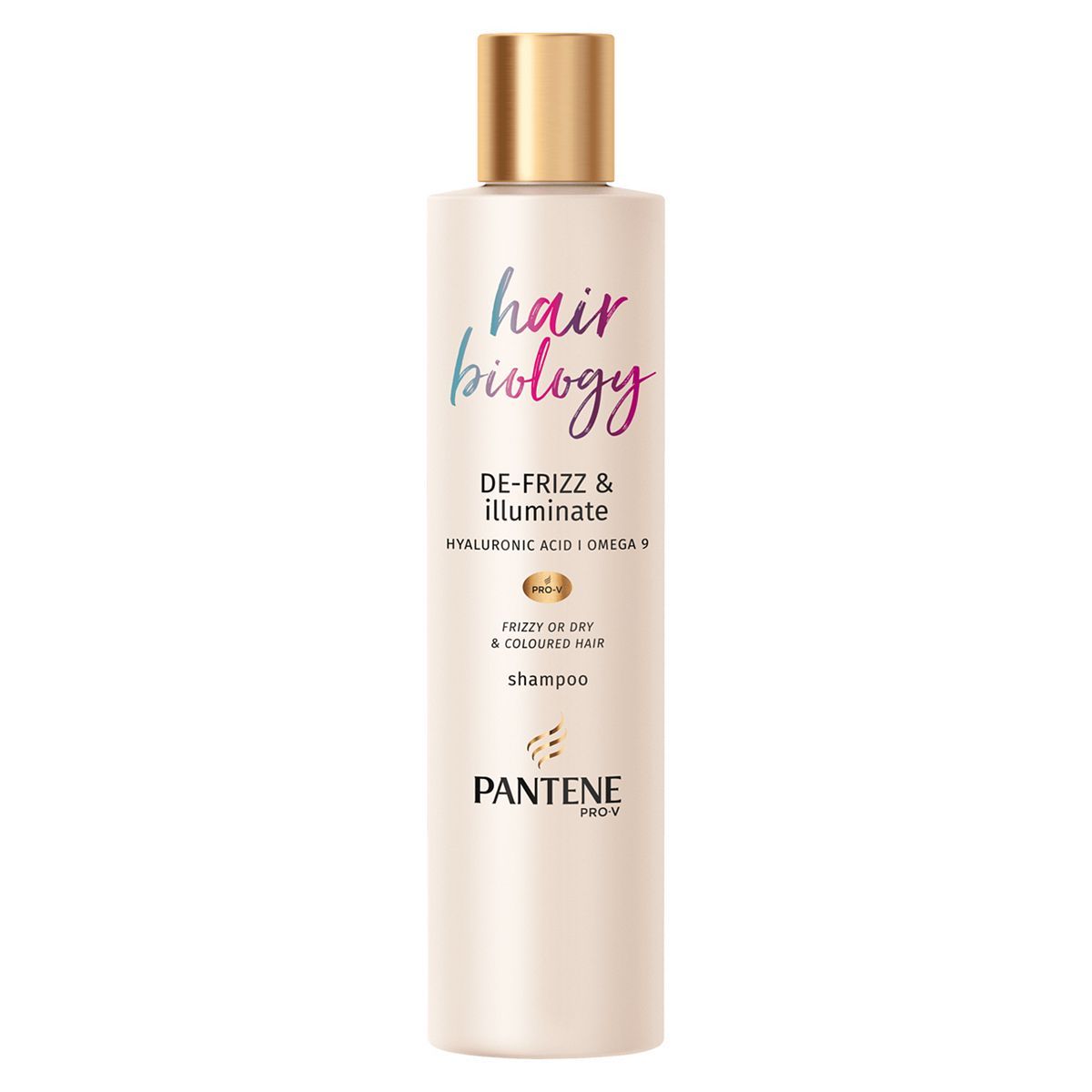 Pantene Hair Biology Shampoo De-frizz &amp;amp; Illuminate 250ml