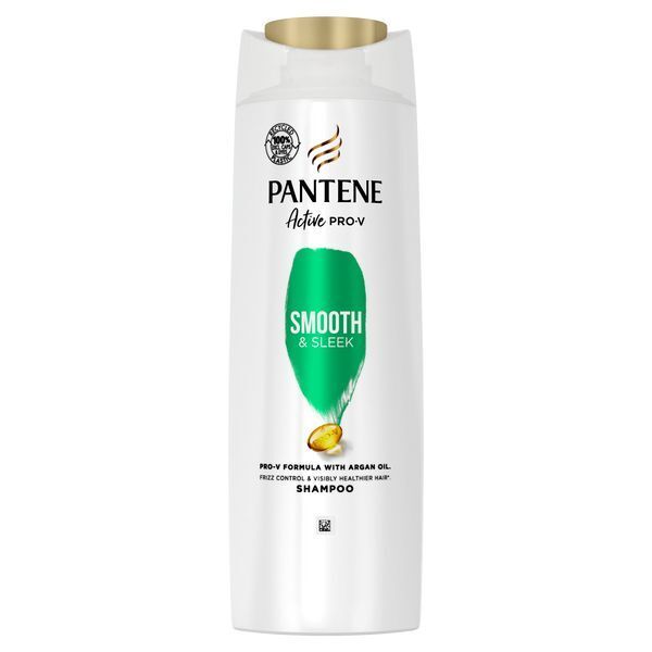 Pantene Pro-V Smooth &amp;amp; Sleek Shampoo,Dull &amp;amp; Frizzy Hair 90ml